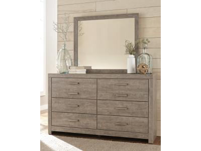 Signature Design by Ashley Culverbach Queen Panel Bed with Dresser and Mirror, Chest and 2 Nightstands - B070B13