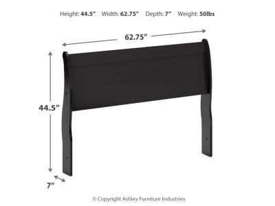 Signature Design by Ashley Huey Vineyard Queen Sleigh Headboard with Dresser, Mirror and 2 Nightstands - B128B21
