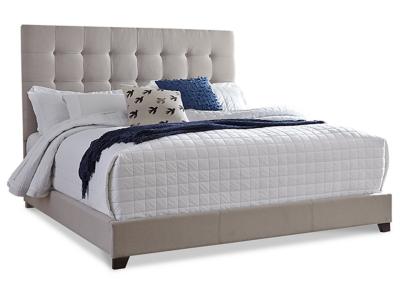 Signature Design by Ashley Dolante Queen Upholstered Bed with Chest of Drawers and Nightstand - B130B7