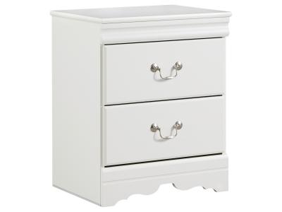 Signature Design by Ashley Anarasia Full Sleigh Bed with Dresser, Mirror and Nightstand - B129B13