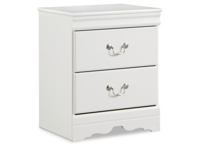 Signature Design by Ashley Anarasia Queen Sleigh Bed with Chest of Drawers and Nightstand - B129B12