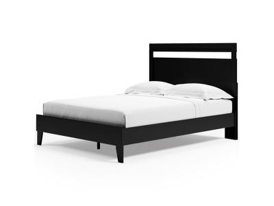 Signature Design by Ashley Finch Queen Panel Platform Bed with Dresser and Nightstand - EB3392B4
