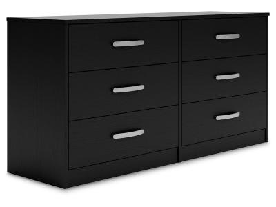 Signature Design by Ashley Finch Queen Panel Platform Bed with Dresser and Nightstand - EB3392B4
