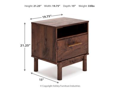 Signature Design by Ashley Calverson Queen Panel Platform Bed with Dresser and Nightstand - EB3660B3