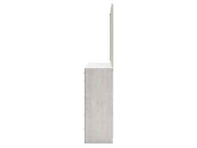 Signature Design by Ashley Altyra King Upholstered Panel Bed, Dresser, Mirror, and Nightstand - B2640B34