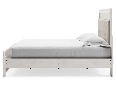 Signature Design by Ashley Altyra King Upholstered Panel Bed, Dresser, Mirror, and Nightstand - B2640B34