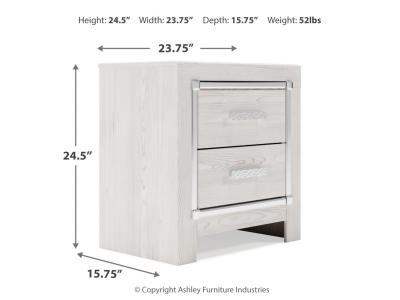 Signature Design by Ashley Altyra King Upholstered Panel Bed, Dresser, Mirror, and Nightstand - B2640B34