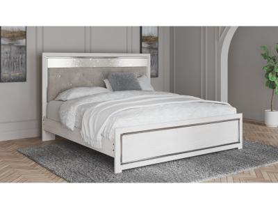 Signature Design by Ashley Altyra King Upholstered Panel Bed, Dresser, Mirror, and Nightstand - B2640B34