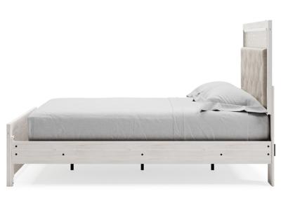 Signature Design by Ashley Altyra Queen Upholstered Panel Bed, Dresser, Mirror, and Nightstand - B2640B33