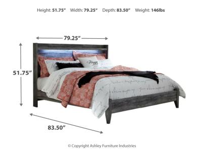 Signature Design by Ashley Baystorm King Panel Bed, Dresser, Mirror, and Nightstand - B221B44