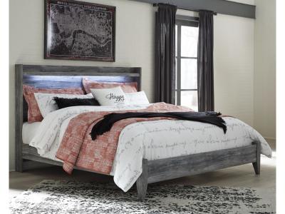 Signature Design by Ashley Baystorm King Panel Bed, Dresser, Mirror, and Nightstand - B221B44