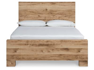 Signature Design by Ashley Hyanna King Panel Bed, Dresser, Mirror, and Nightstand - B1050B36