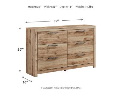 Signature Design by Ashley Hyanna Queen Panel Bed, Dresser, and Nightstand - B1050B37