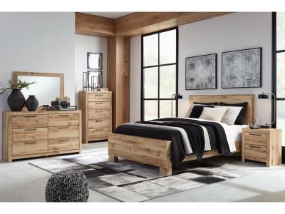 Signature Design by Ashley Hyanna Queen Panel Bed, Dresser, and Nightstand - B1050B37