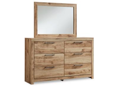 Signature Design by Ashley Hyanna Queen Panel Bed, Dresser, Mirror, and Nightstand - B1050B35