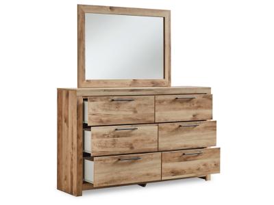 Signature Design by Ashley Hyanna Queen Panel Bed, Dresser, Mirror, and Nightstand - B1050B35