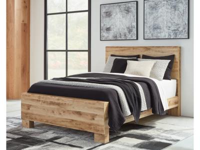Signature Design by Ashley Hyanna Queen Panel Bed, Dresser, Mirror, and Nightstand - B1050B35