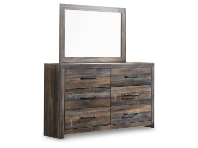 Signature Design by Ashley Drystan King Panel Bed, Dresser, Mirror, and Nightstand - B211B59
