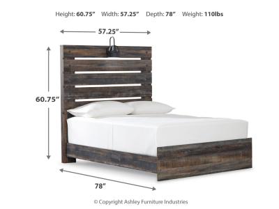Signature Design by Ashley Drystan Full Panel Bed, Dresser, Mirror, and Nightstand - B211B60