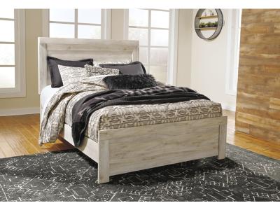 Signature Design by Ashley Bellaby Queen Panel Bed, Dresser, Mirror, and Nightstand - B331B14