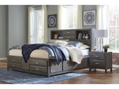 Signature Design by Ashley Caitbrook California King Storage Bed, Dresser, Mirror, and Nighstand - B476B9