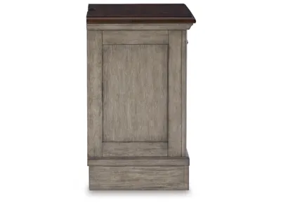 Signature Design by Ashley Lodenbay King Upholstered Panel Bed, Dresser, Mirror, and Nightstand - B751B8
