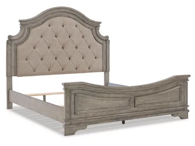 Signature Design by Ashley Lodenbay King Upholstered Panel Bed, Dresser, Mirror, and Nightstand - B751B8