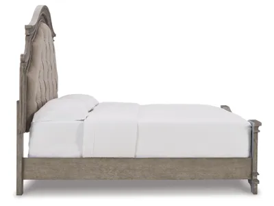 Signature Design by Ashley Lodenbay King Upholstered Panel Bed, Dresser, Mirror, and Nightstand - B751B8