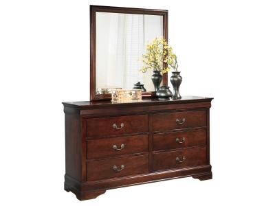 Signature Design by Ashley Alisdair Queen Sleigh Bed, Dresser, Mirror, and Chest - B376B15