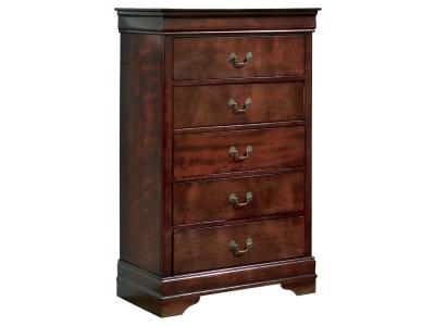 Signature Design by Ashley Alisdair Queen Sleigh Bed, Dresser, Mirror, and Chest - B376B15