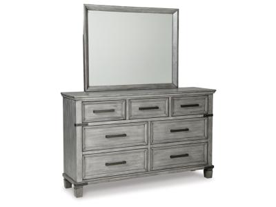 Signature Design by Ashley Russelyn King Panel Storage Bed, Dresser, Mirror and Chest - B772B10