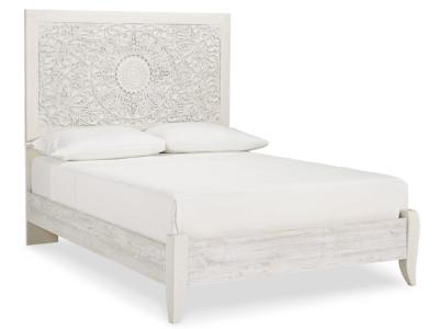 Signature Design by Ashley Paxberry Full Panel Bed, Dresser, Mirror and Chest - B181B17