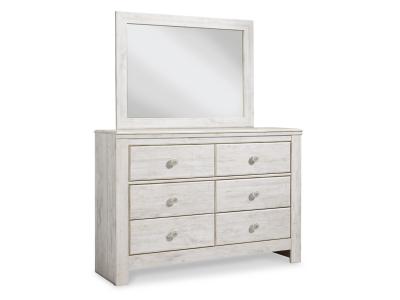 Signature Design by Ashley Paxberry Full Panel Bed, Dresser, Mirror and Chest - B181B17