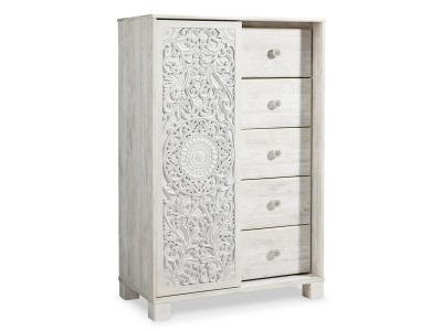 Signature Design by Ashley Paxberry Full Panel Bed, Dresser, Mirror and Chest - B181B17