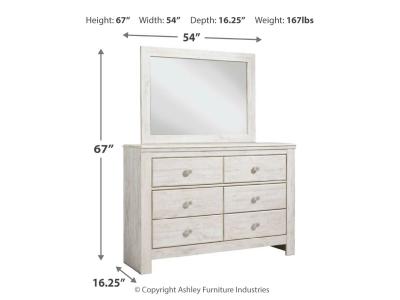 Signature Design by Ashley Paxberry Full Panel Bed, Dresser, Mirror and Chest - B181B17
