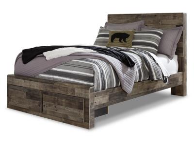 Signature Design by Ashley Derekson Full Panel Storage Bed with Nightstand - B200B46