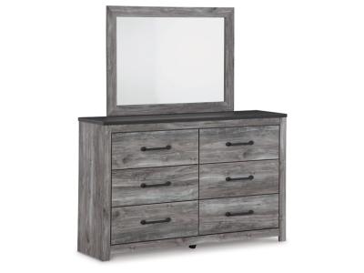 Signature Design by Ashley Bronyan Queen Panel Bed, Dresser, Mirror and Nightstand - B1290B5