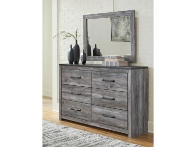 Signature Design by Ashley Bronyan Queen Panel Bed, Dresser, Mirror and Nightstand - B1290B5