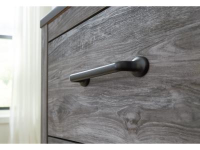 Signature Design by Ashley Bronyan Queen Panel Bed, Dresser, Mirror and Nightstand - B1290B5
