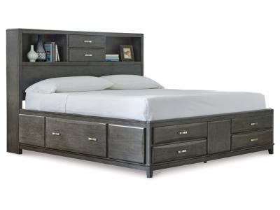 Signature Design by Ashley Caitbrook King Storage Bed, Dresser, Chest and 2 Nightstands - B476B10