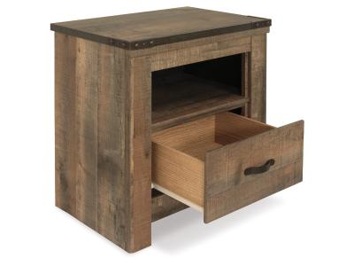 Signature Design by Ashley Trinell Queen Panel Bed, Chest and 2 Nightstands - B446B59