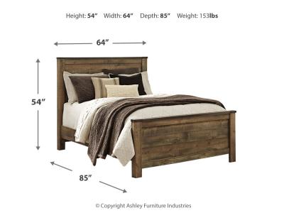 Signature Design by Ashley Trinell Queen Panel Bed, Chest and 2 Nightstands - B446B59