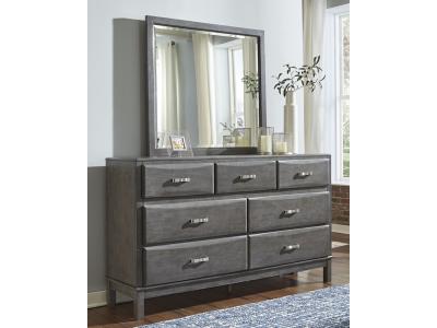 Signature Design by Ashley Caitbrook California King Storage Bed, Dresser, Mirror and Chest - B476B11