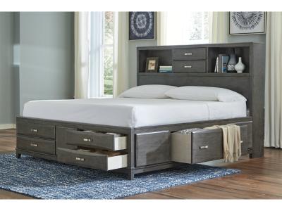Signature Design by Ashley Caitbrook California King Storage Bed, Dresser, Mirror and Chest - B476B11